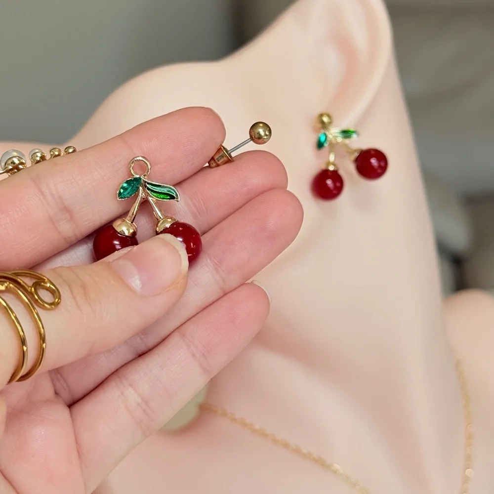 ⚜️ Cherry Transformer  Earrings